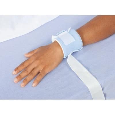 Фиксирующие манжеты с липучкой Velcro для новорожденных