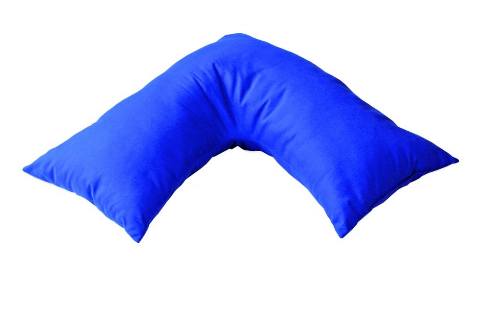 Противопролежневая подушка V-образной формы «Фибра» от интернет-магазина palliativ.pro